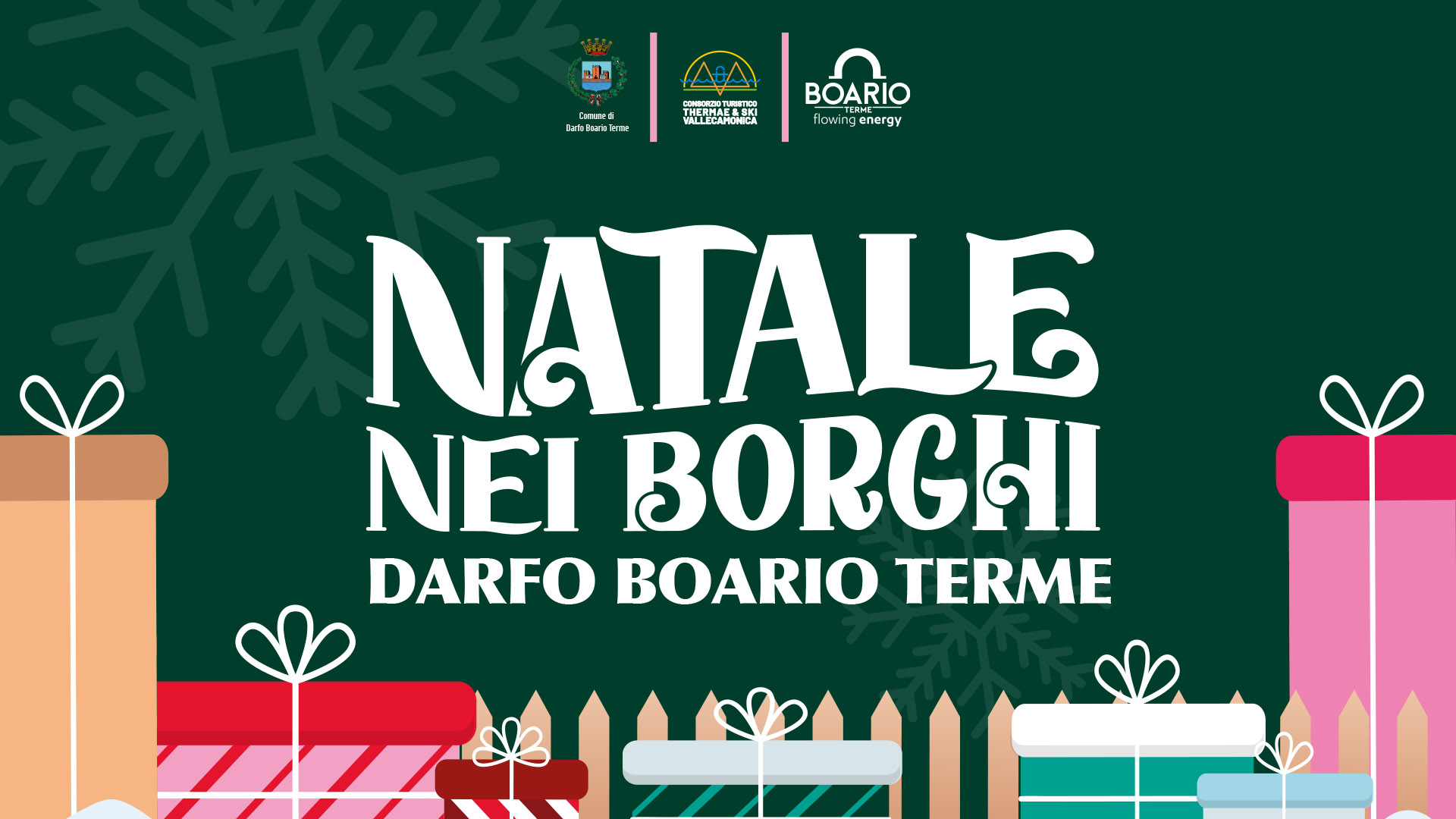 Accensione delle luminarie cittadine a Darfo Boario Terme